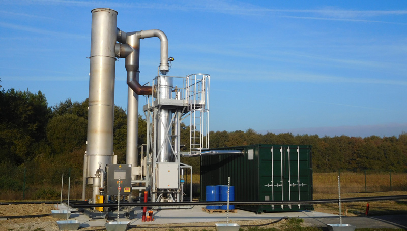 Biome-Valorisation thermique chaudière spéciale biogaz